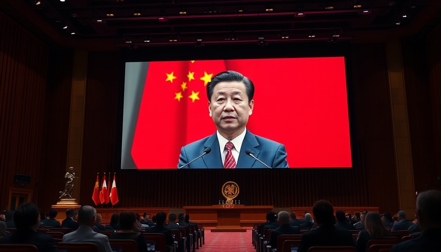 China's clean energy transition discussion with official at conference.