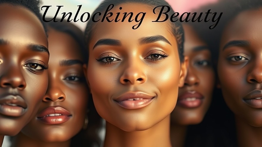 close-up of diverse individuals showcasing their glowing skin, with soft lighting enhancing their features.