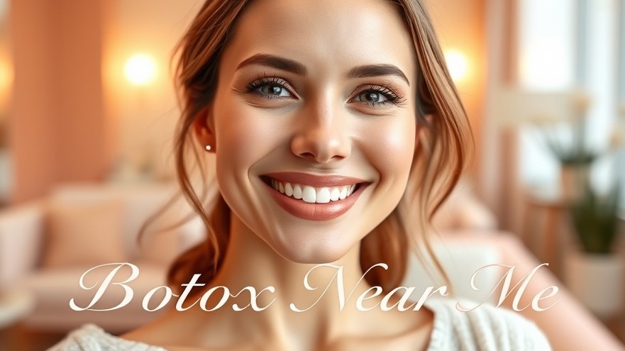confident woman in a modern med spa setting, showcasing her glowing skin.