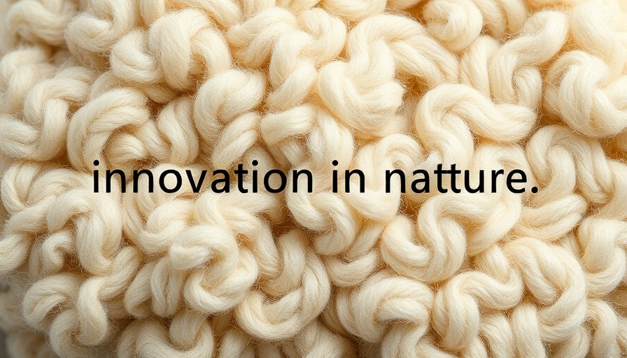 Niche Marketing text over soft wool texture background.