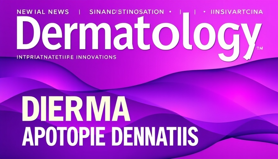 Dermatology Conference magazine cover discussing vitiligo and dermatitis.