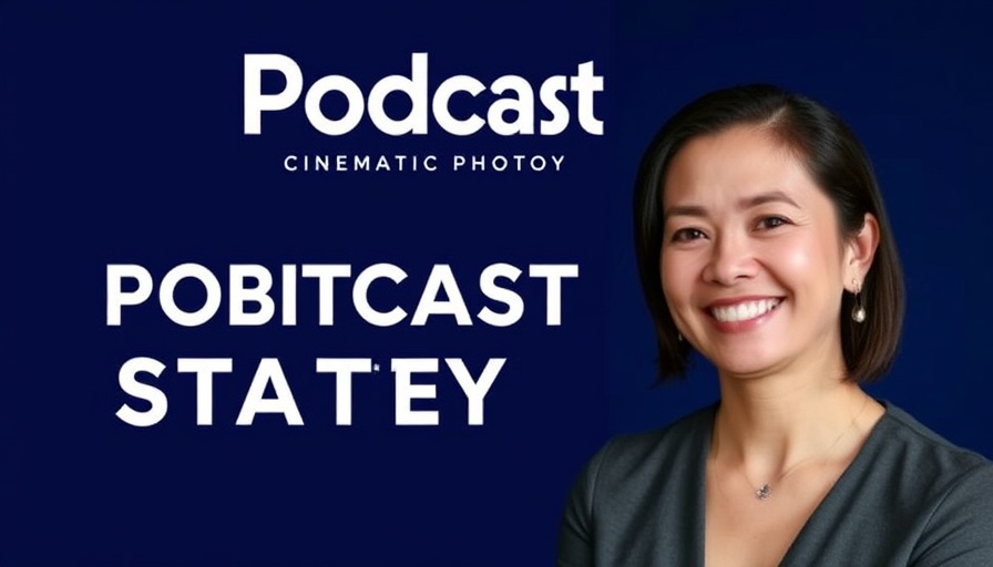 Niche marketing podcast cover featuring social media expert.