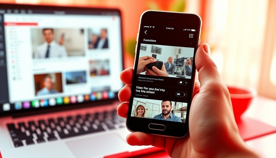 Dermatology Innovations news on smartphone and laptop.