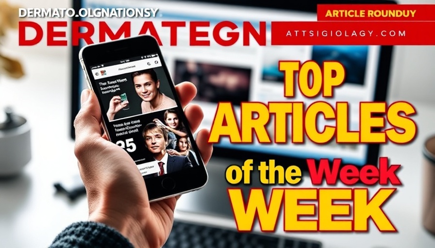 Dermatology Highlights: Top articles of the week cover image.