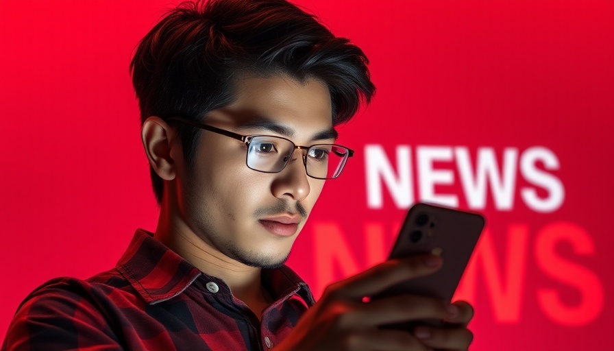 Dermatology innovations news update on smartphone.