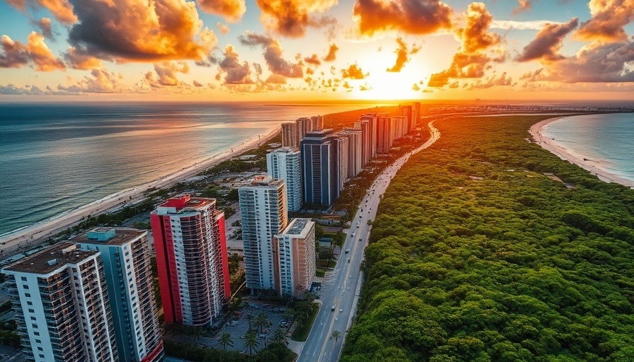 Aesthetic Medicine symposium at South Beach during sunset.