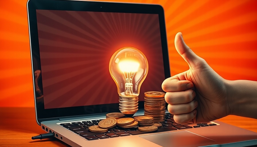 Creative collage on content intelligence, lightbulb with coins.