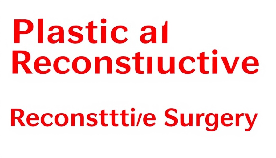 Plastic and Reconstructive Surgery red text logo.