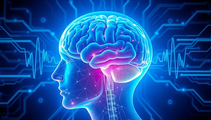 Digital brain wave illustration to reduce epilepsy misdiagnoses.