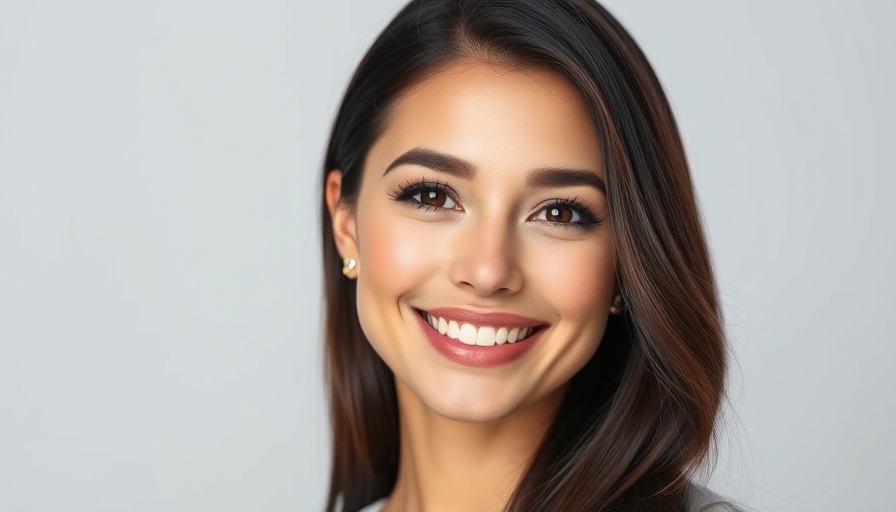 Confident woman smiling in portrait style for marketing to Gen Z.