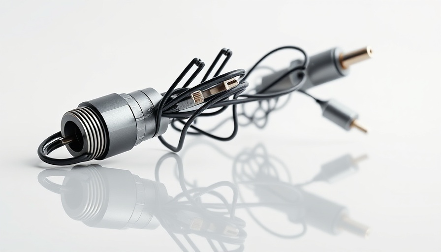 Easy locking connectors for aesthetic applications displayed on a reflective surface.