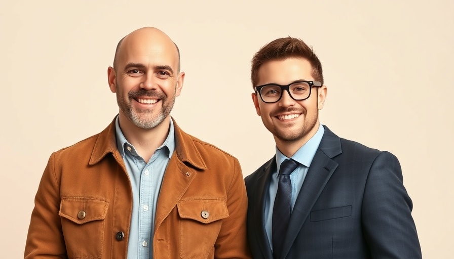 IRS influencer tax gray area on magazine cover featuring Two cheerful men.