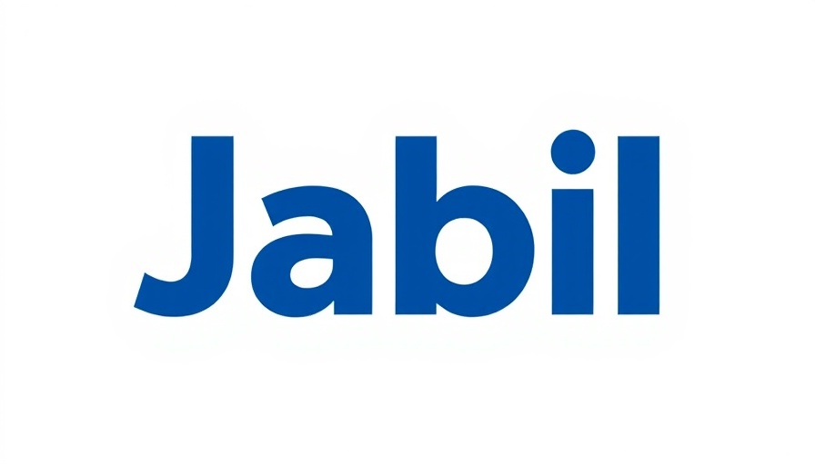 Jabil logo representing new factory in India initiative