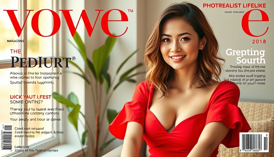 Magazine cover with woman in red, AppLovin ad fraud
