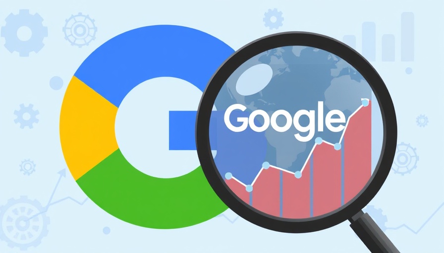 Illustration of Google March Core Algorithm Update with data charts.