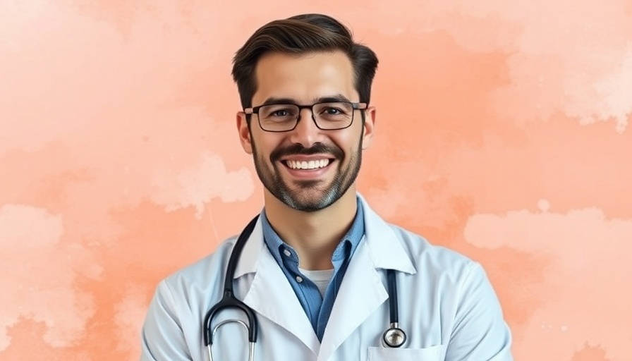 Success in veterinary practice: confident veterinarian portrait.