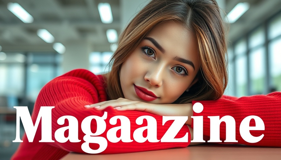 Magazine cover featuring a woman in a red sweater, TikTok ownership deal implications for MedSpa owners context.