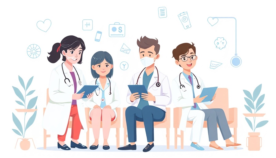 Google AI overview cartoon of healthcare interactions.