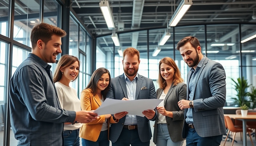 In-demand skills for 2025: team collaborating in office