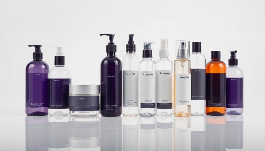 It's a 10 Haircare Clear Collection bottles on white surface.