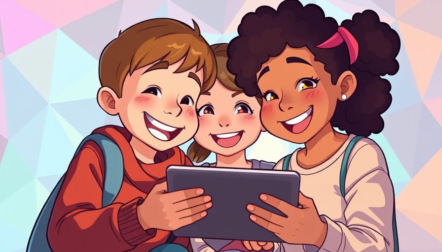 Facebook Video Marketing for MedSpas illustration featuring friends watching content.