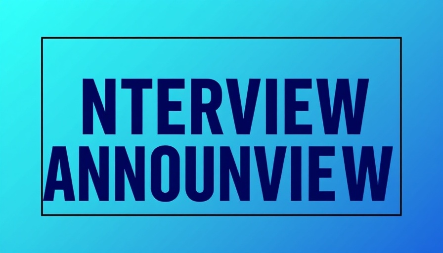 Announcement for video interview about access to pet vaccines.