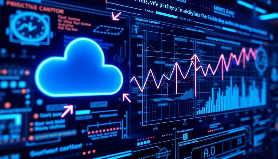 Futuristic digital cloud interface for SaaS SEO Strategy for MedSpas.