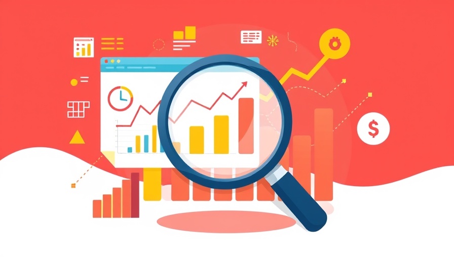 Illustration of SEO analysis, focusing on JavaScript SEO mistakes.