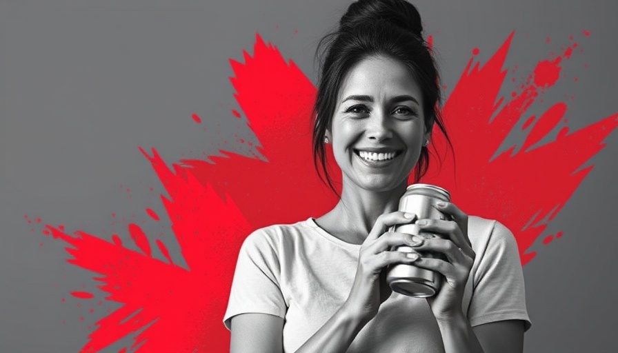 Tom Holland's NA Beer Brand Marketing Lessons with artistic woman holding a can.