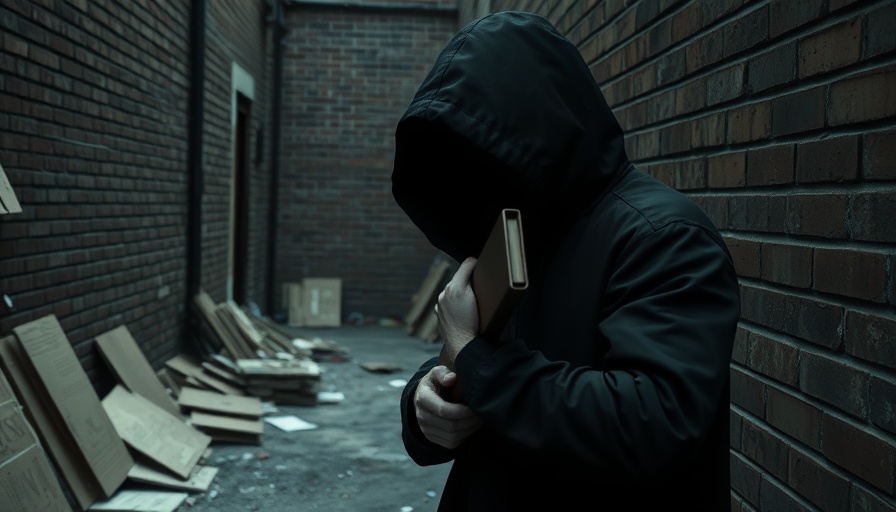 Tense urban alleyway scene connected to police shootings.
