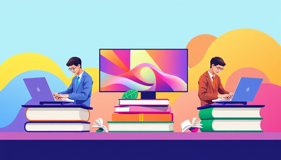 Illustration of Elementor Editor interface with professionals, books.