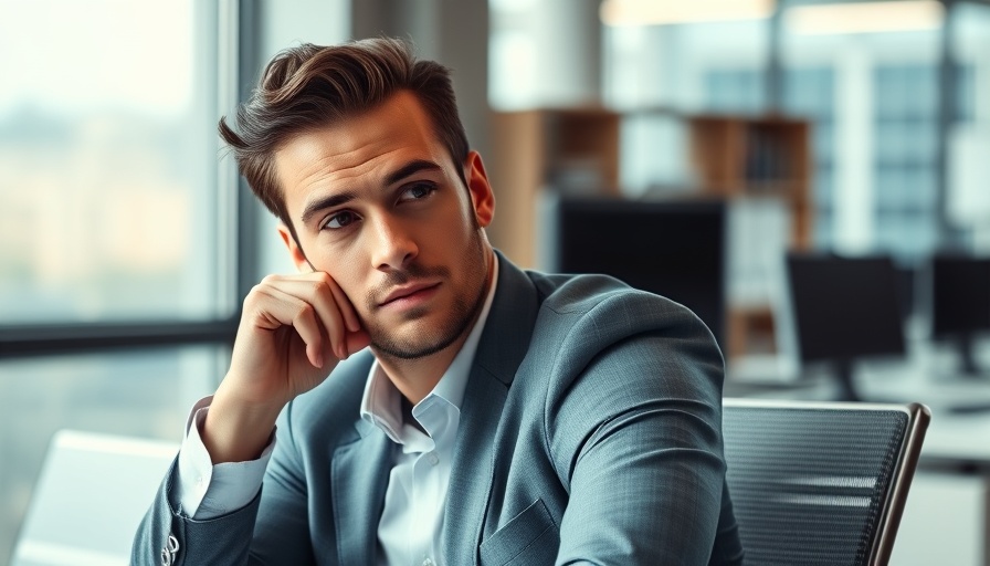 Confident leader with strong communication skills in office.