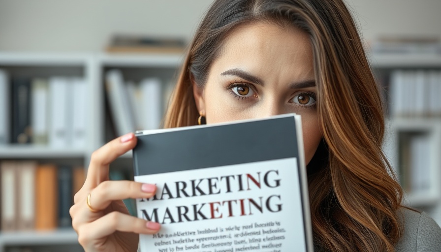 Med Spa Marketing Strategies displayed on a book cover in an office.