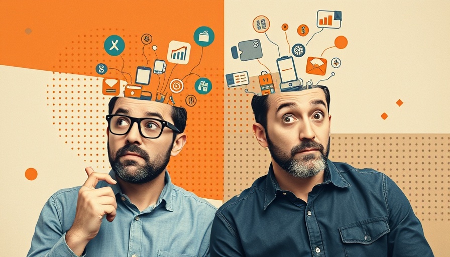 Creative collage illustrating AI agents in marketing concepts.