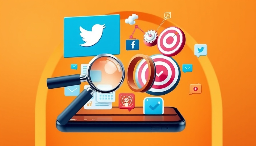 2025 social media marketing report visual, futuristic elements.