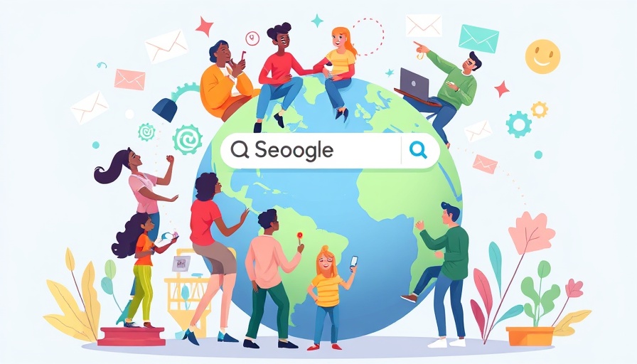 Illustration of alternative search engines for aesthetic professionals.