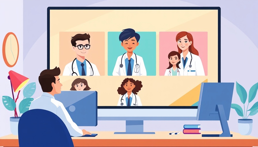 Virtual meeting with doctors to build consensus for AI search visibility.