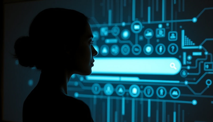 AI Search Engines for MedSpas illustration with a digital overlay on a woman's silhouette.
