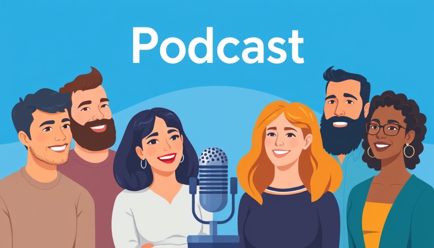 Law Enforcement Think Tanks podcast banner featuring six speakers.