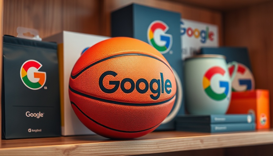 Colorful Google basketball on shelf highlighting Google Lighthouse Changes.