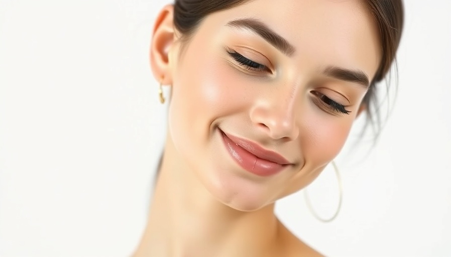 Young woman smiling in identity verification context