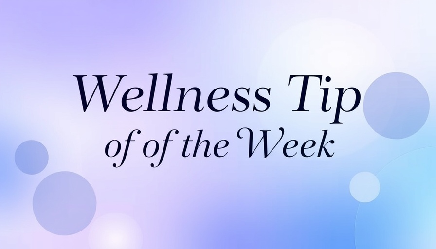 Innovative wellness tip design with calming gradient