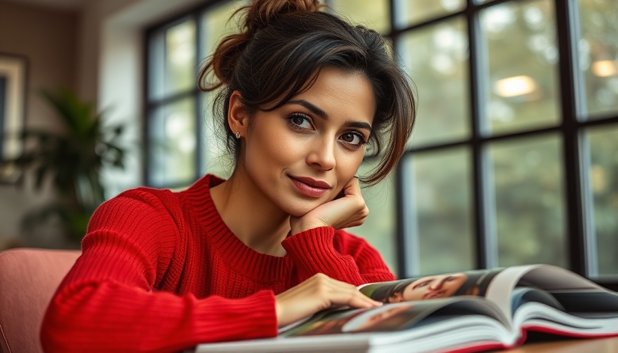 Confident woman on magazine cover with articles on Kennedy Health Policy Changes.