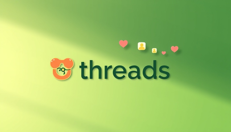 Threads logo with social media icons fading popularity concept.