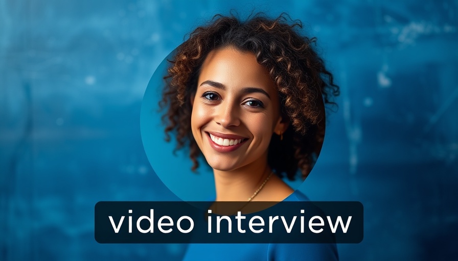 Professional video interview about identifying shock in patients, featuring a woman with curly hair.