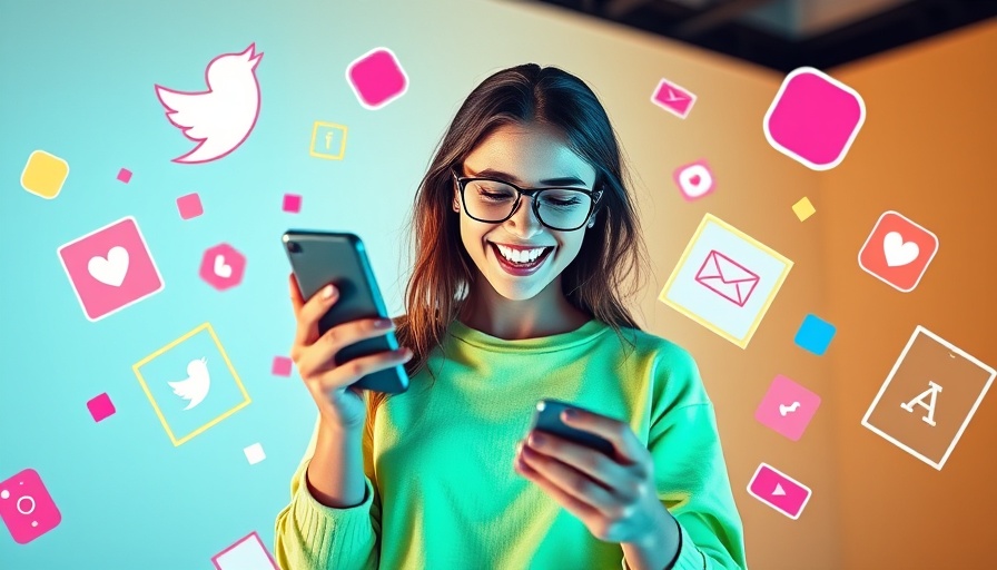 Social media enthusiasts exploring content trends of 2025