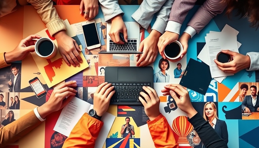 Dynamic depiction of a digital workspace with multi-agent interaction.