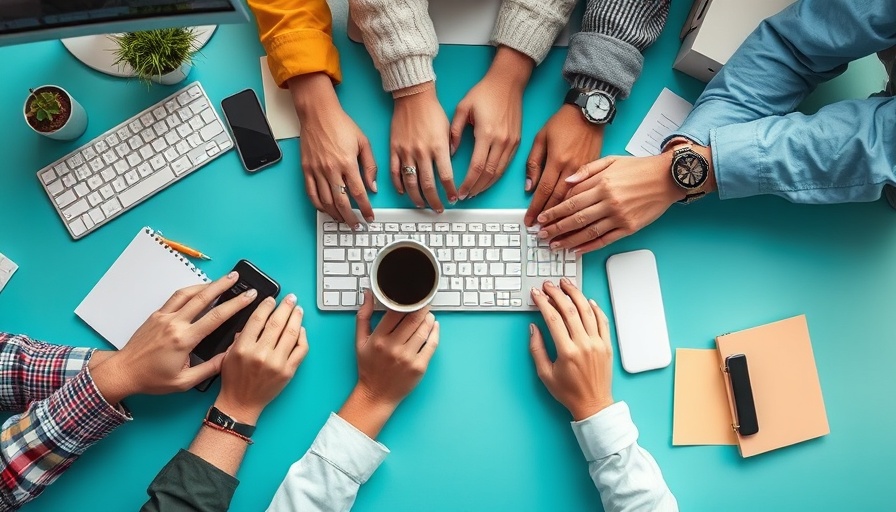 Creative workspace symbolizing multi-agent AI systems.