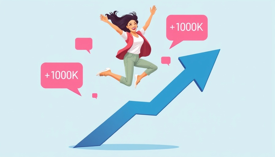 Dynamic woman leaping on arrow with +100K bubbles, Reddit Karma In 2025.
