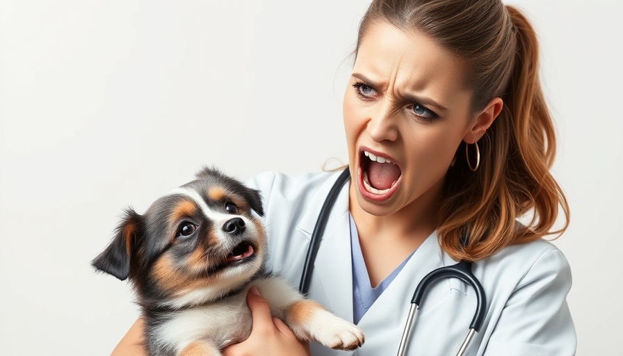 Frustrated veterinarian expressing struggles of veterinary clinic ex-owners.